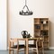 Designers Fountain Carousel 10 Light Black Chandelier For Dining Rooms D254C-10CH-BK - alternate 2